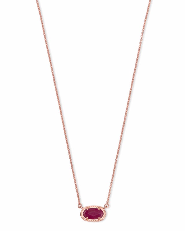 Ember Pendant Necklace in Rose Gold image number 0.0