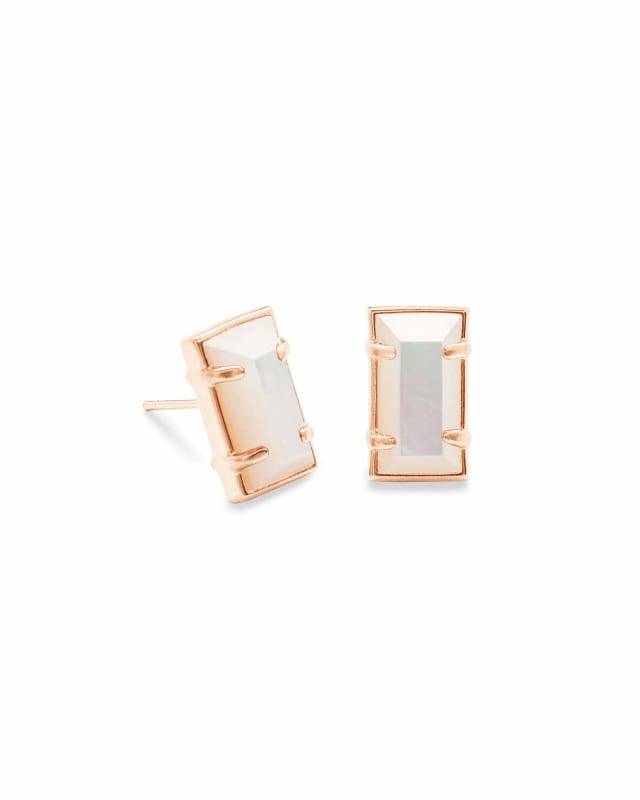 Paola Stud Earrings in Rose Gold image number 0.0