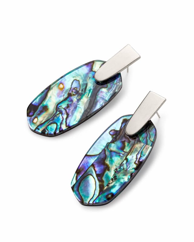 Aragon Drop Earrings in Silver image number 1.0