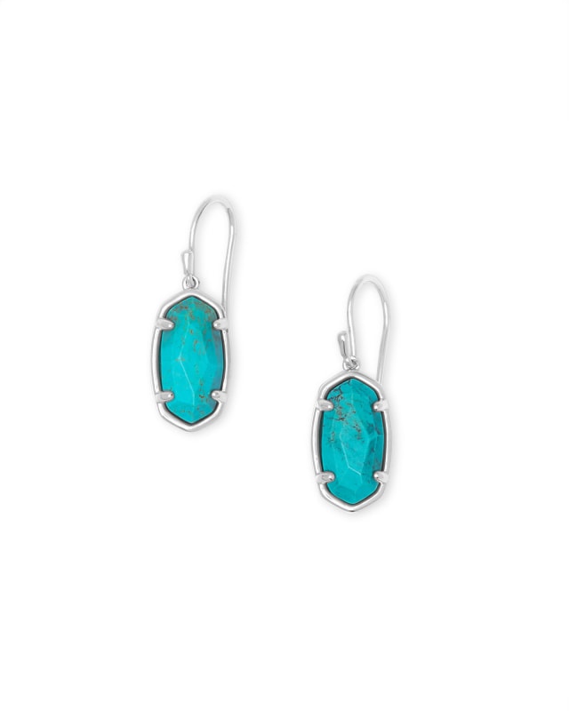 Lee Sterling Silver Drop Earrings in Turquoise image number 0.0