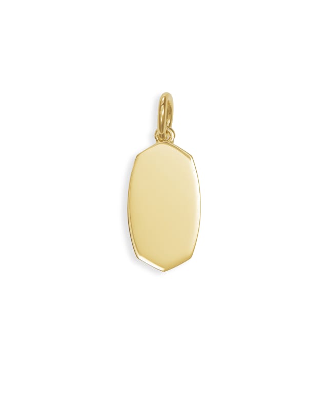 Elisa Charm in 18k Gold Vermeil image number 2.0