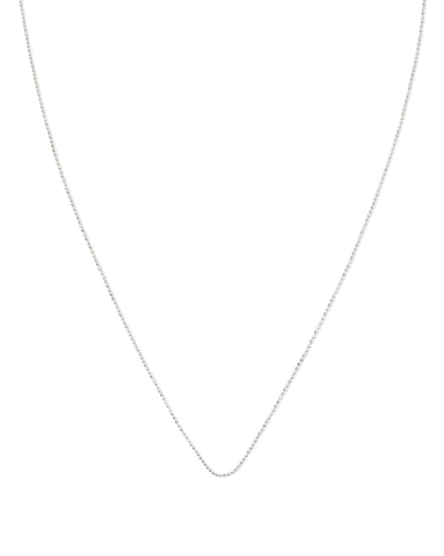 22 Inch Ball Chain Necklace in Sterling Silver image number 0.0