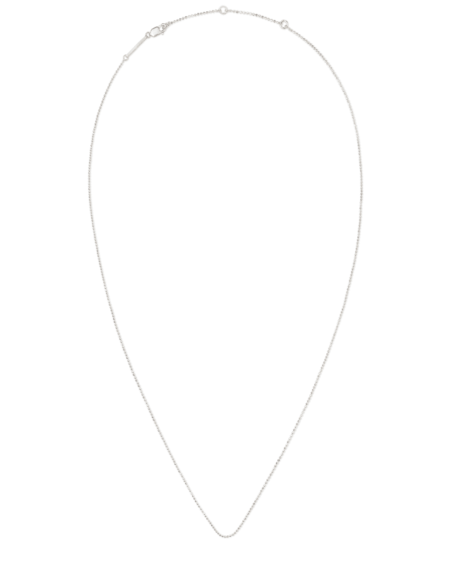 22 Inch Ball Chain Necklace in Sterling Silver image number 2.0