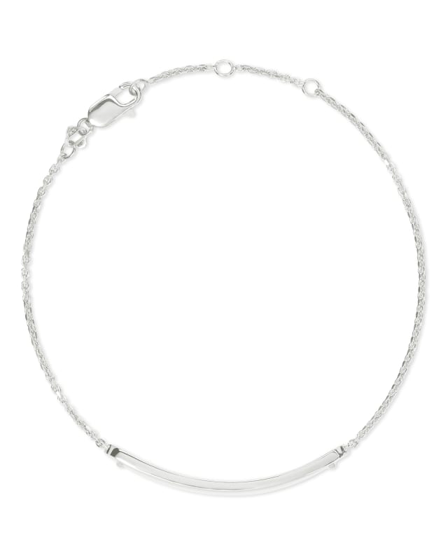 Mattie Bar Delicate Bracelet in Sterling Silver image number 2.0