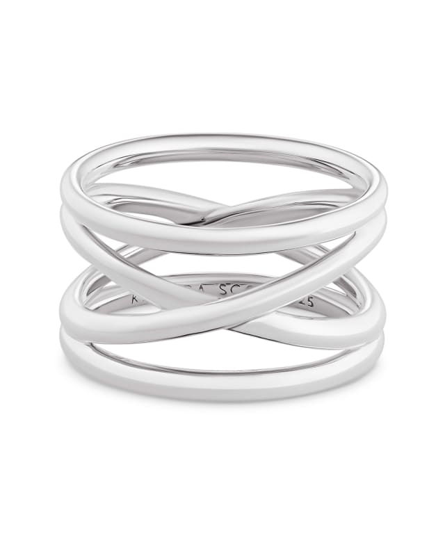 Sarah Band Ring in Sterling Silver image number 0.0