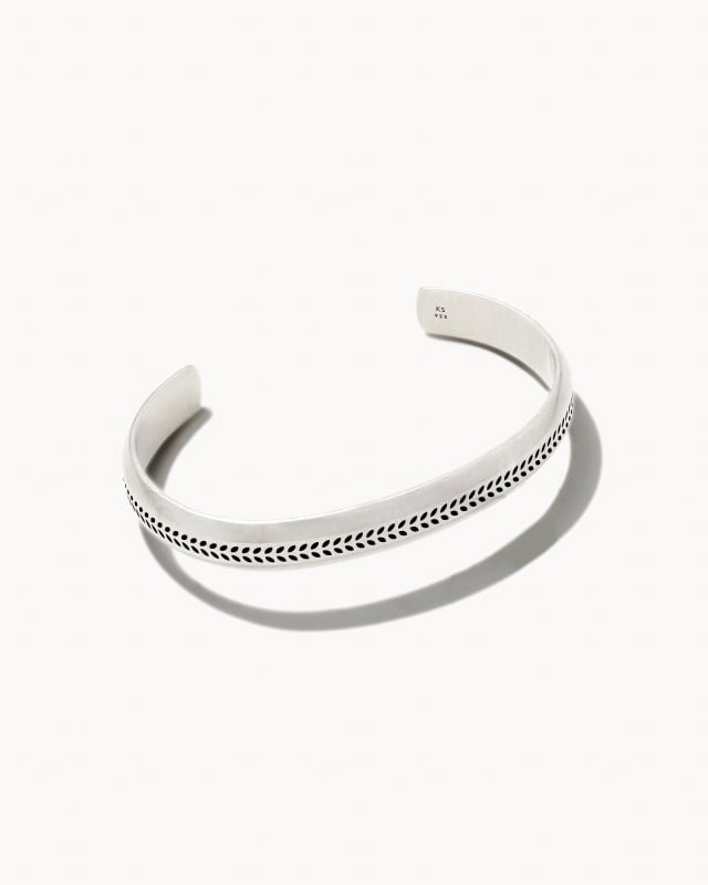 Hicks Cuff Bracelet in Oxidized Sterling Silver image number 0.0