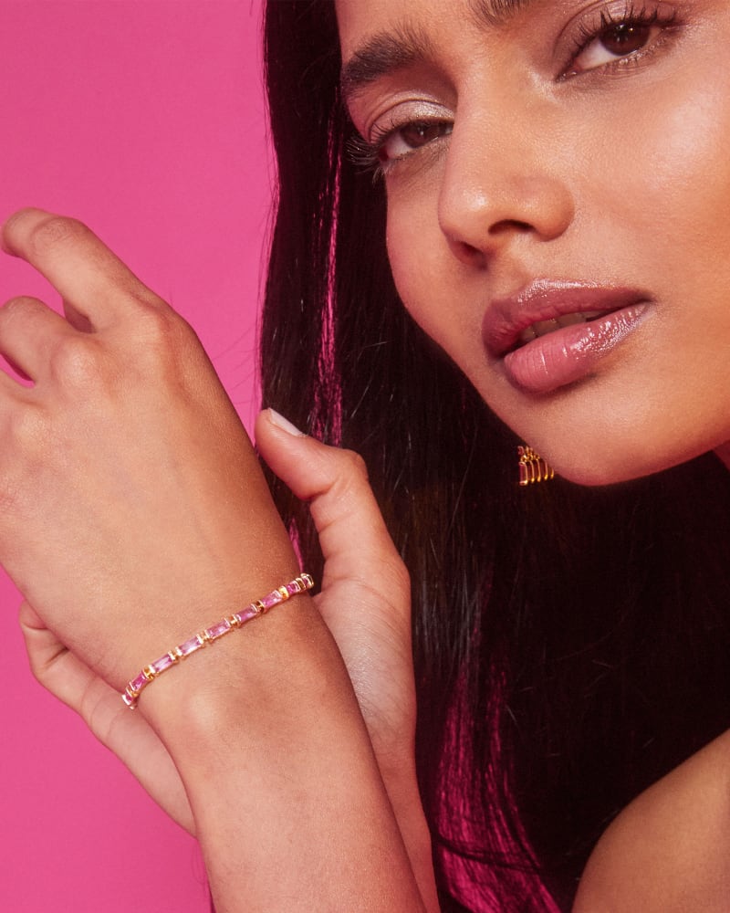 Kendra scott pink bracelet clearance