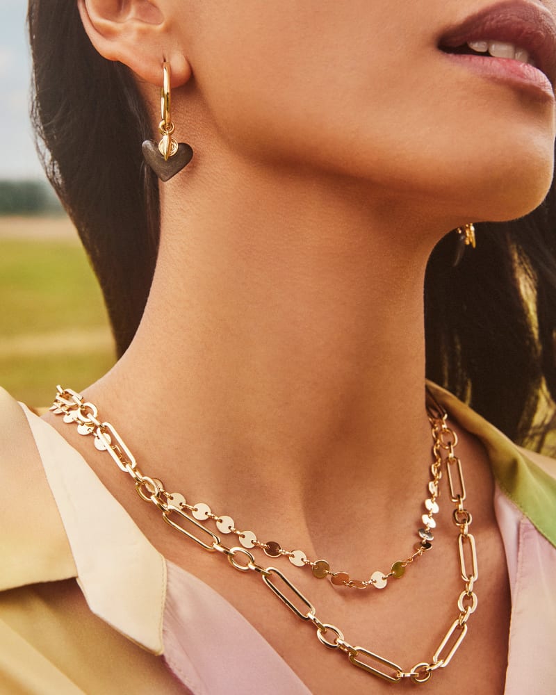 Frankie Convertible Multi Strand Necklace in Gold image number 2
