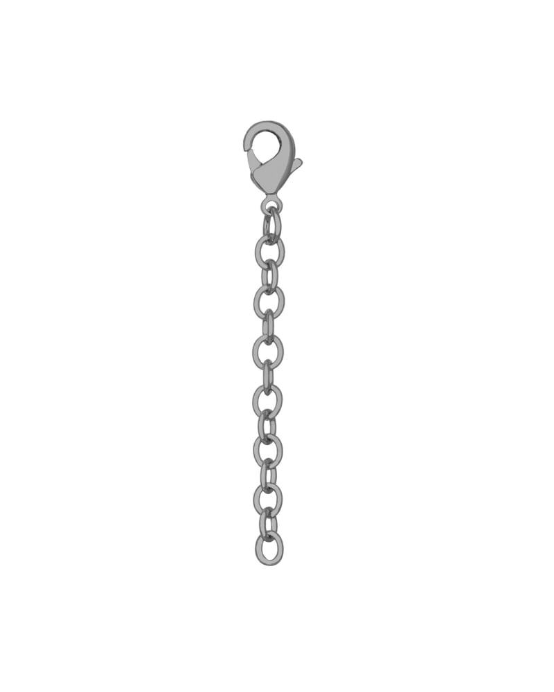 2 Inch Hematite Lobster Claw Extender image number 0