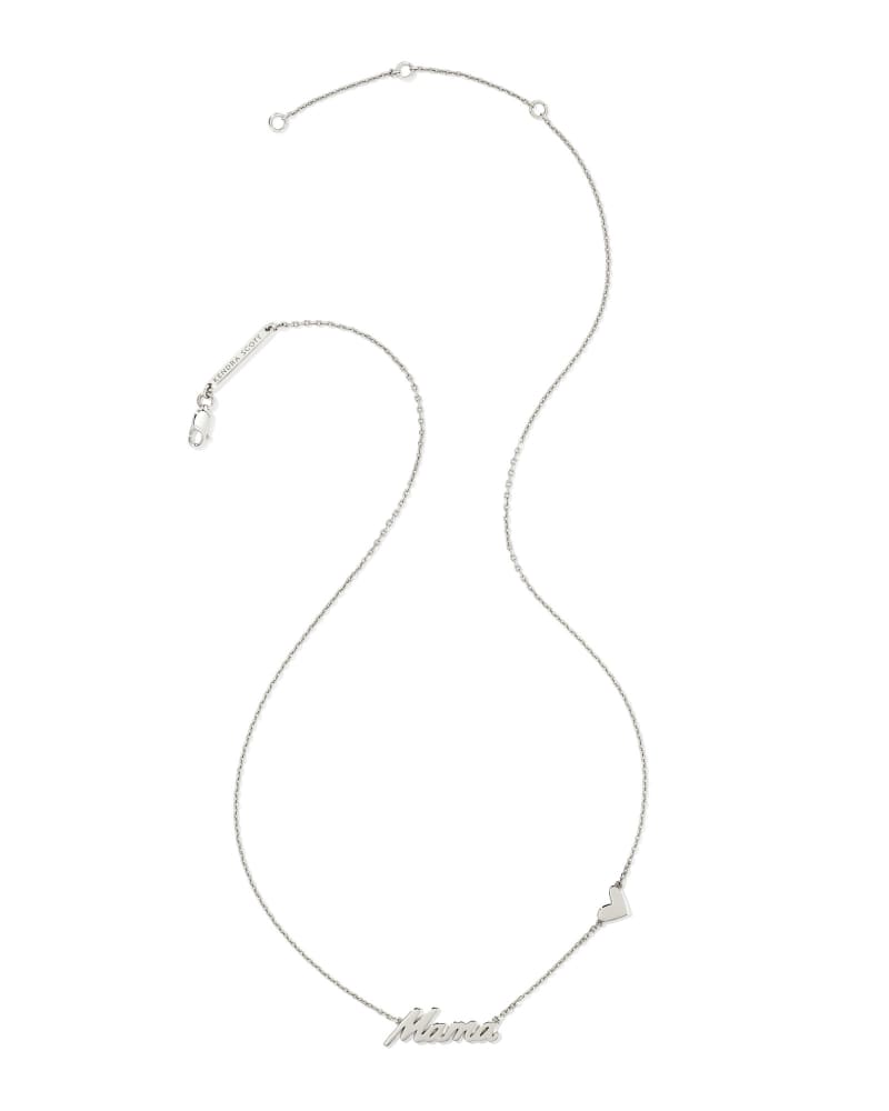 Mama Pendant Necklace in Sterling Silver image number 0