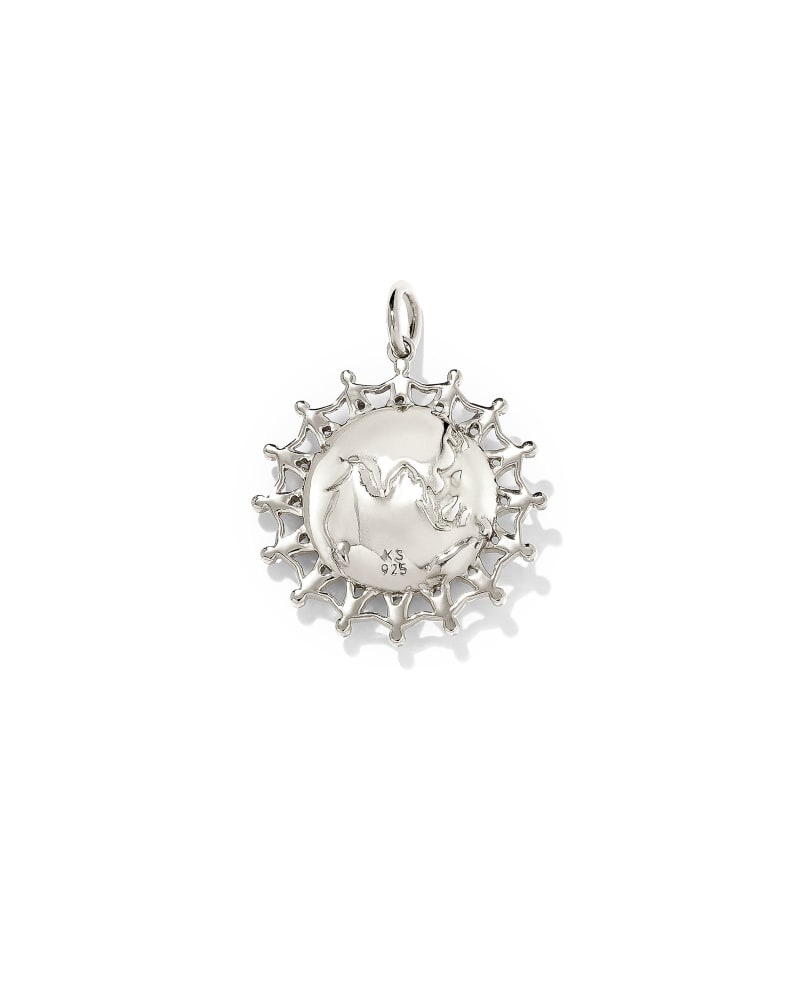 Children’s World Charm in Sterling Silver image number 2
