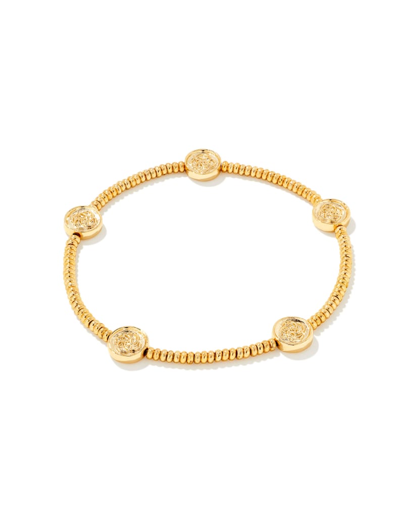 Dira Coin Stretch Bracelet in Gold image number 0