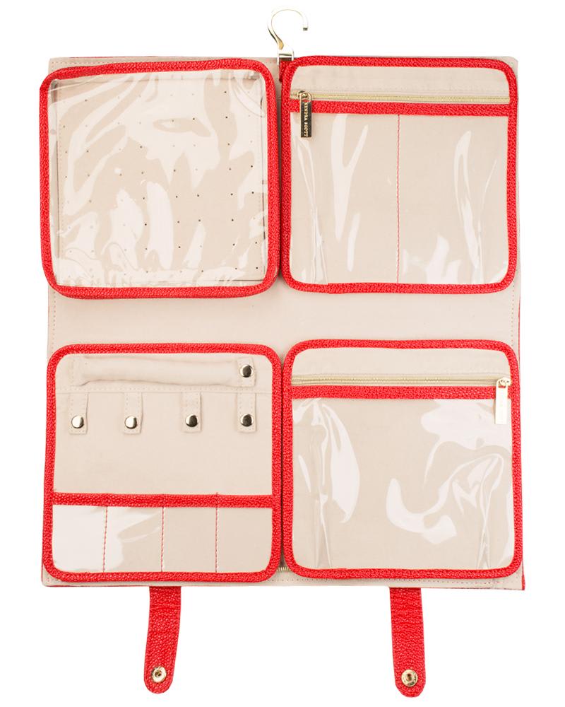 Jet Set Large Organizer in Red Stingray Kendra Scott