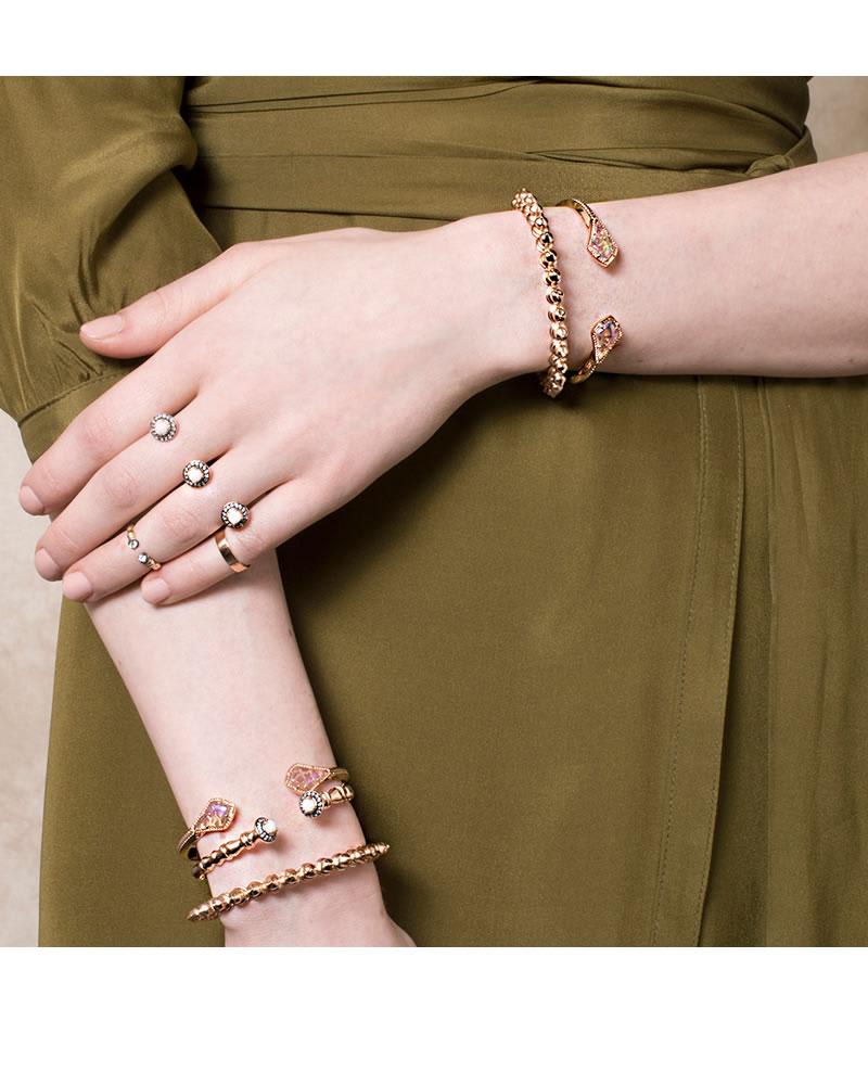 Liana Bracelet in Iridescent Peach image number 1