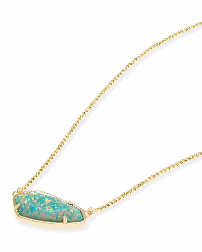 Cami Necklace in Aqua Kyocera Opal image number 0