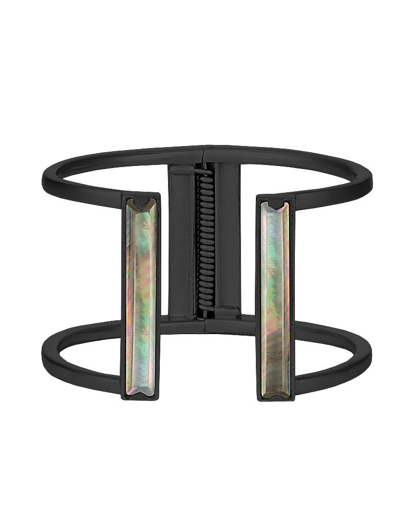 Gavin Cuff Bracelet in Black Pearl image number 0