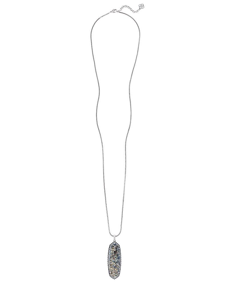 Layden Necklace in Crushed Black Pearl image number 3