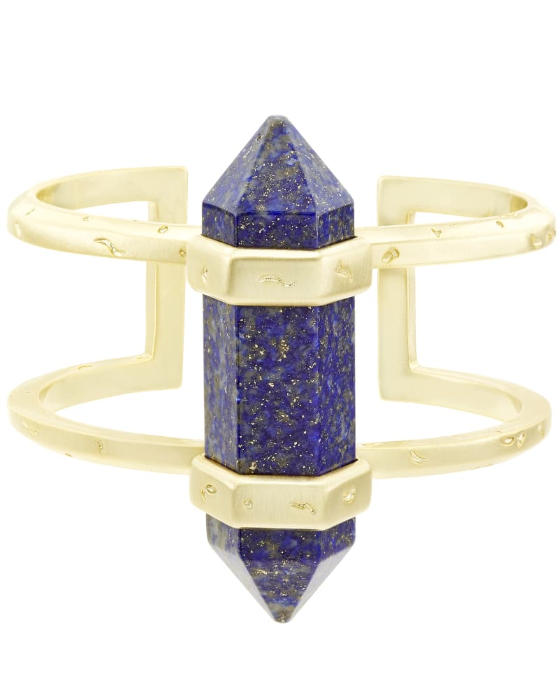 Shelli Cuff Bracelet in Lapis image number 0