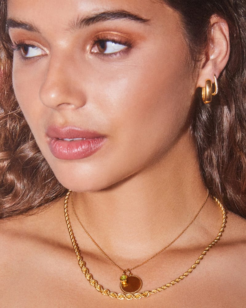 Saylor Chain Necklace in 18k Gold Vermeil image number 1