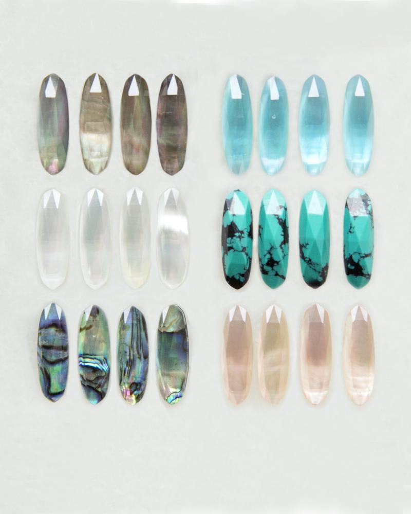 Annika Pendant Necklace in Abalone Shell image number 1