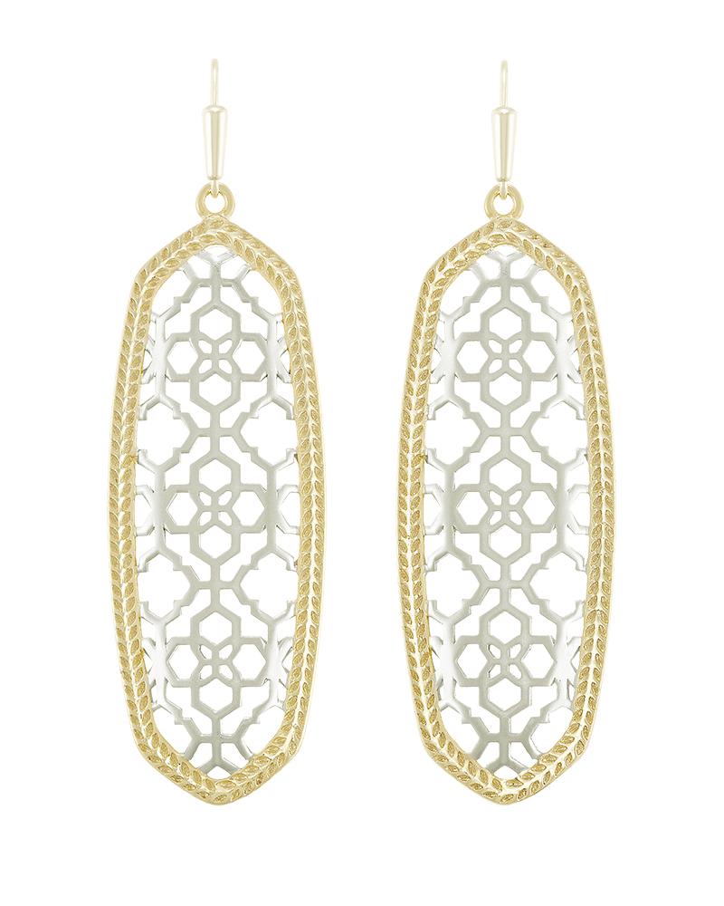 Brenden Earrings in Silver image number 0