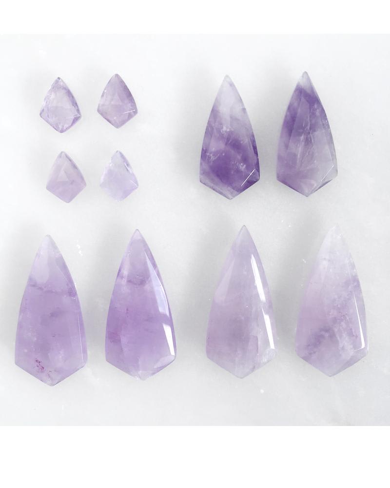 Carey Earrings in Amethyst image number 1