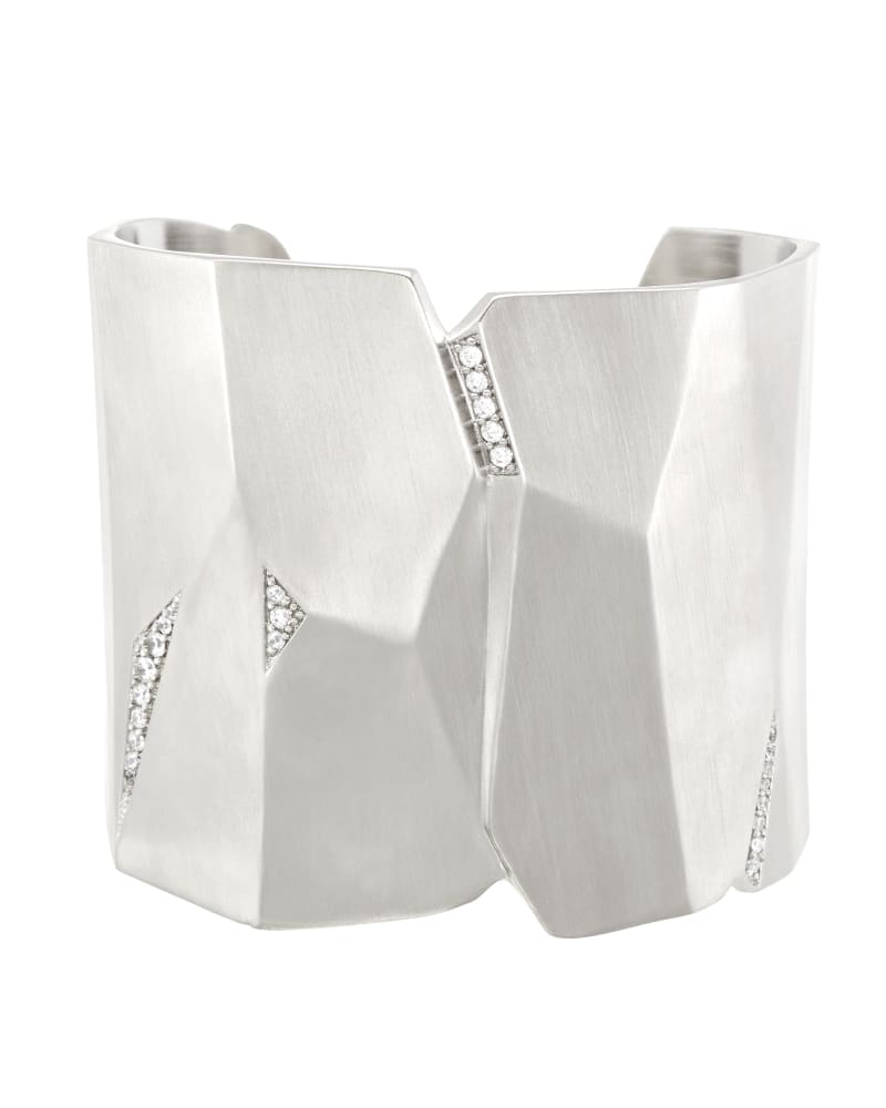 Constance Cuff Bracelet in Silver image number 0