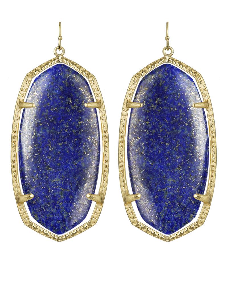 Danielle Earrings in Lapis image number 0