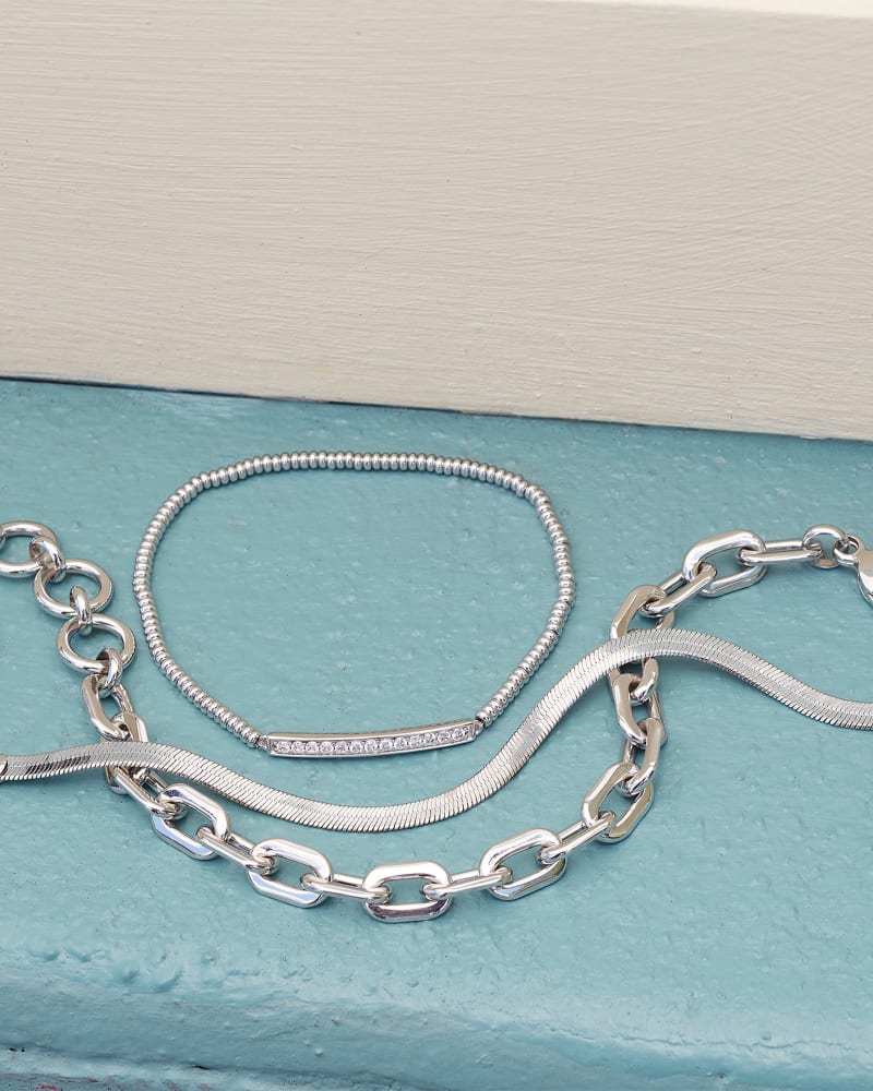 Korinne Chain Bracelet in Silver image number 2
