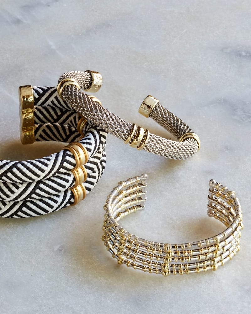 Essie Statement Cuff Bracelet in Mixed Metal image number 1
