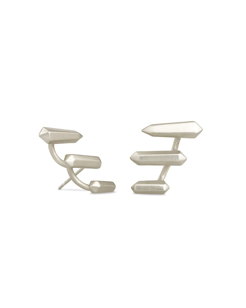 Billie Ear Climber in Silver image number 0