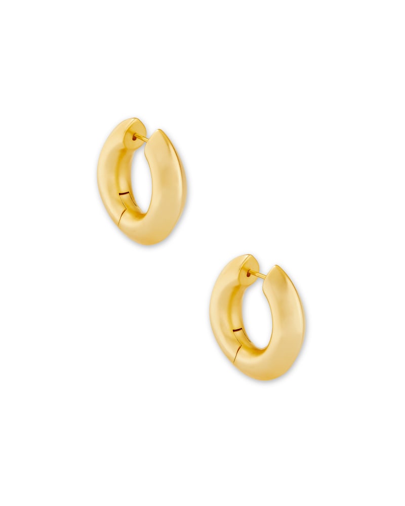 Mikki Hoop Earrings in Gold image number 3