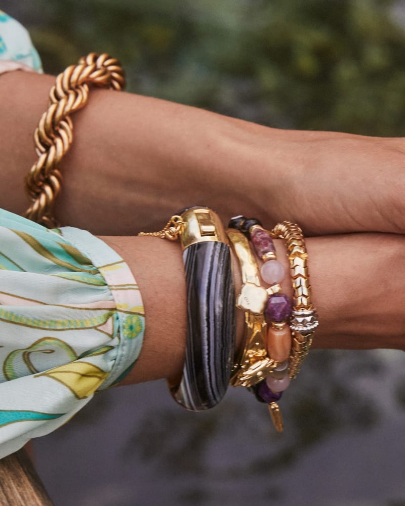 Shiva Cuff Bracelet in Gold image number 1