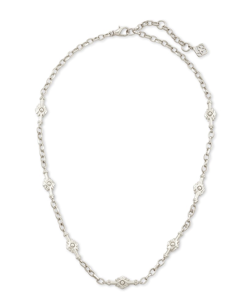 Shiva Strand Necklace in Silver image number 1