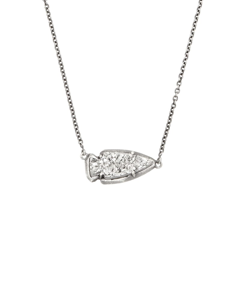 Kasey Arrowhead Pendant Necklace in 