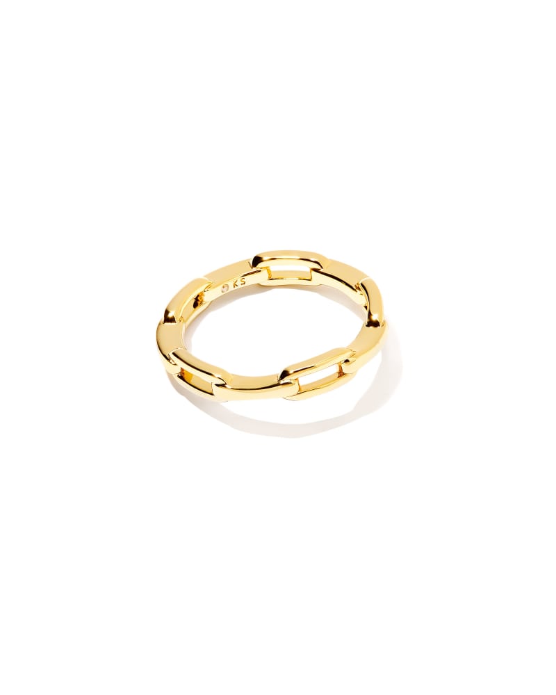 Andi Band Ring in Gold image number 0