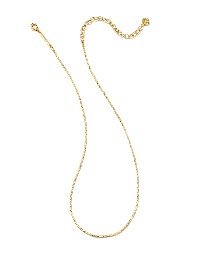 Lennon Chain Necklace in Gold image number 0