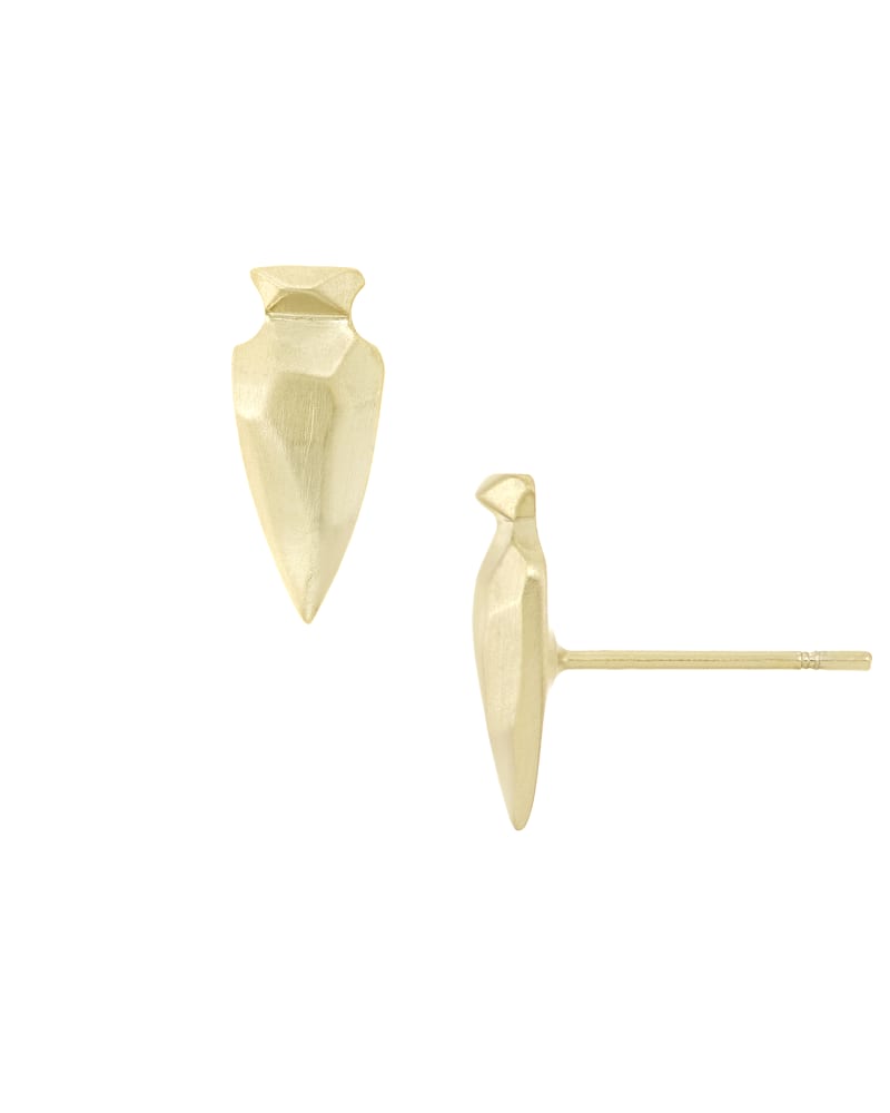 Stacey Stud Earrings in Gold image number 2