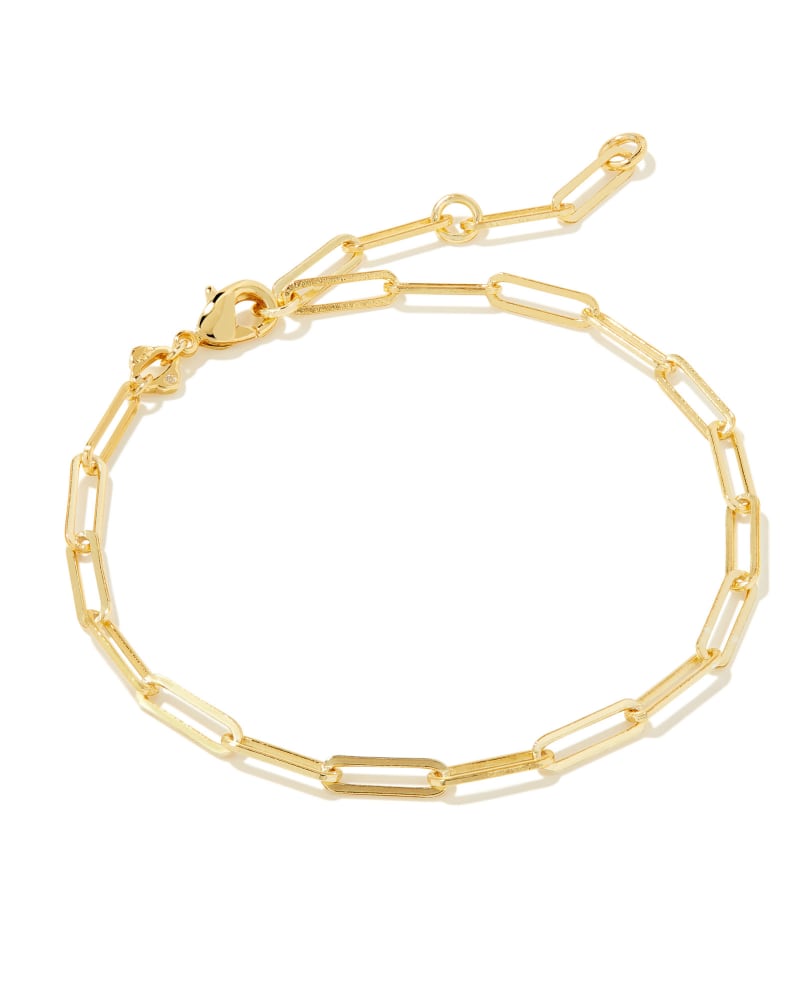 Kendra Scott - Courtney Paperclip Bracelet in Gold