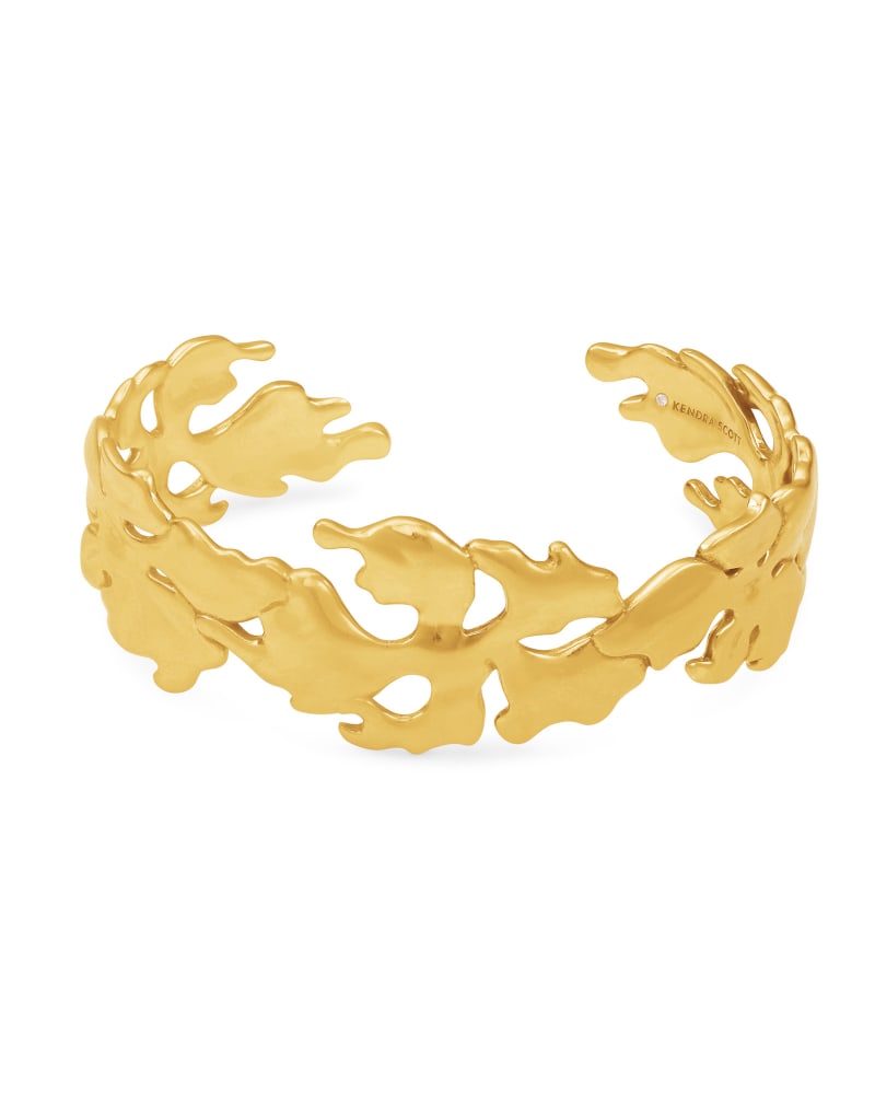 Savannah Cuff Bracelet in Vintage Gold image number 0