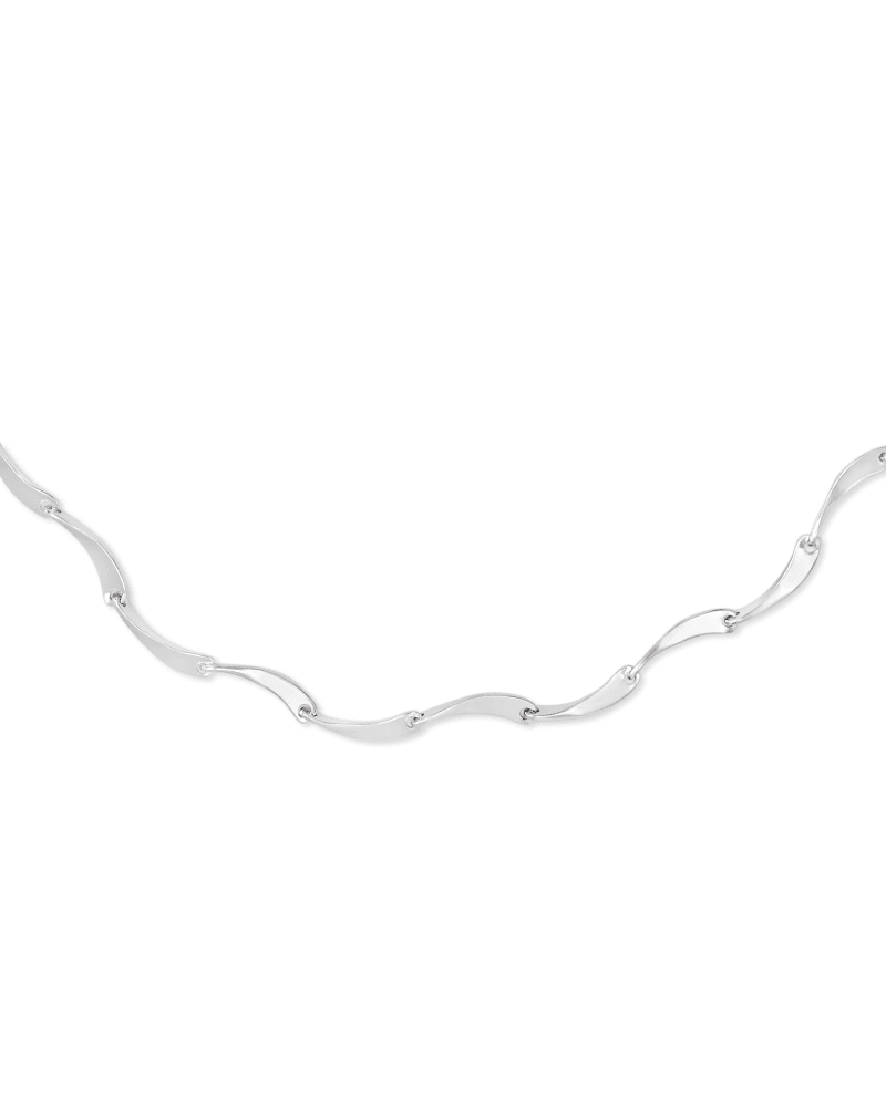 Lori Strand Necklace in Bright Silver image number 2