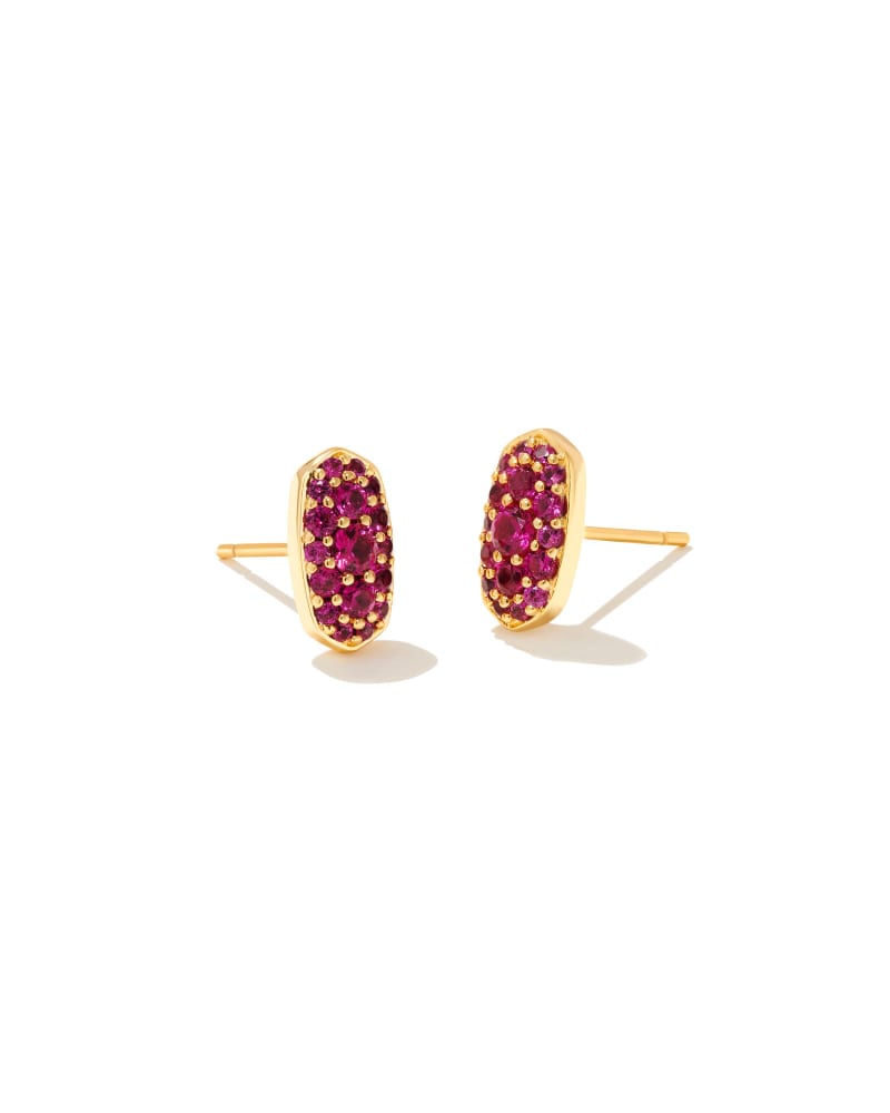 Kendra scott ruby red earrings clearance