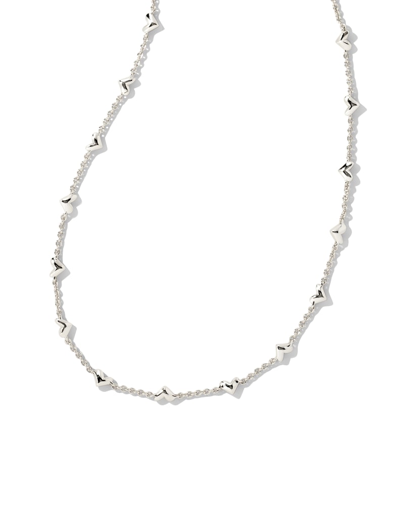 Haven Heart Strand Necklace in Silver image number 0