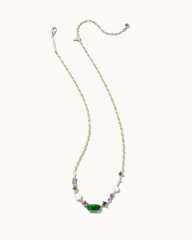 Madelyn Gold Strand Necklace in Multi Mix image number 1