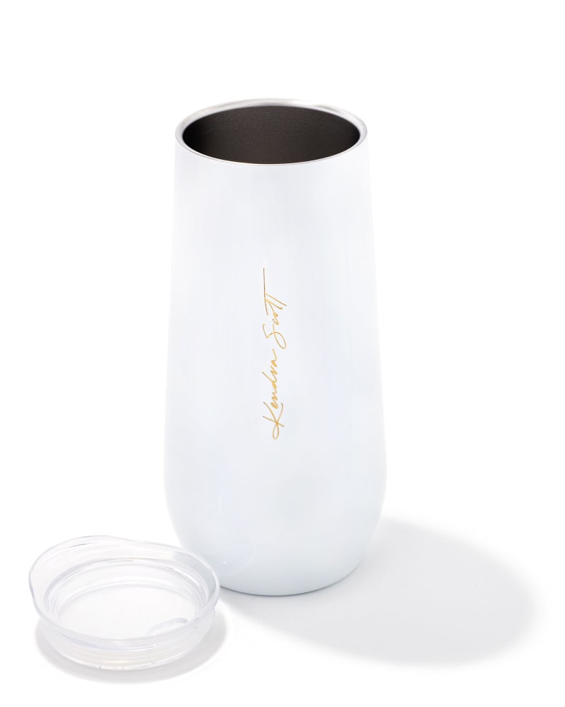 Mrs. Champagne Tumbler in White image number 1