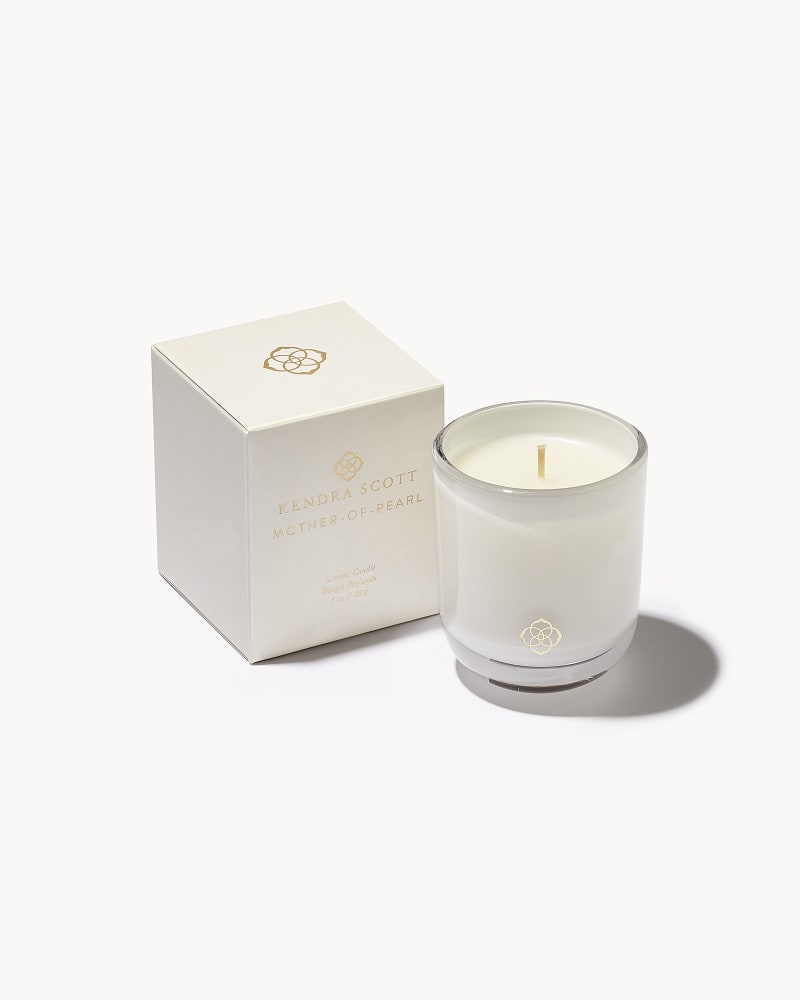Mother-of-Pearl Small Votive Candle image number 0