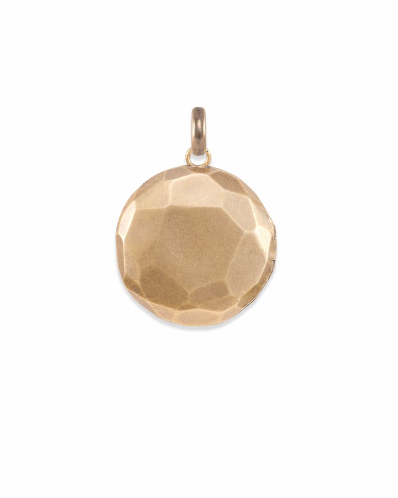 Large Locket Charm in Vintage Gold | Kendra Scott