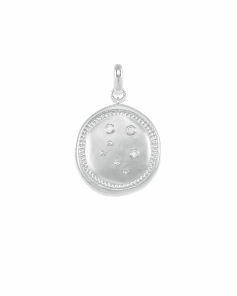Libra Coin Charm in Silver image number 0