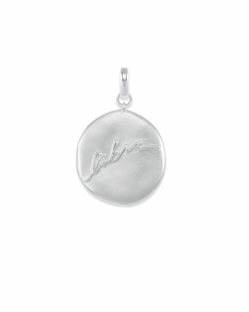 Libra Coin Charm in Silver image number 3