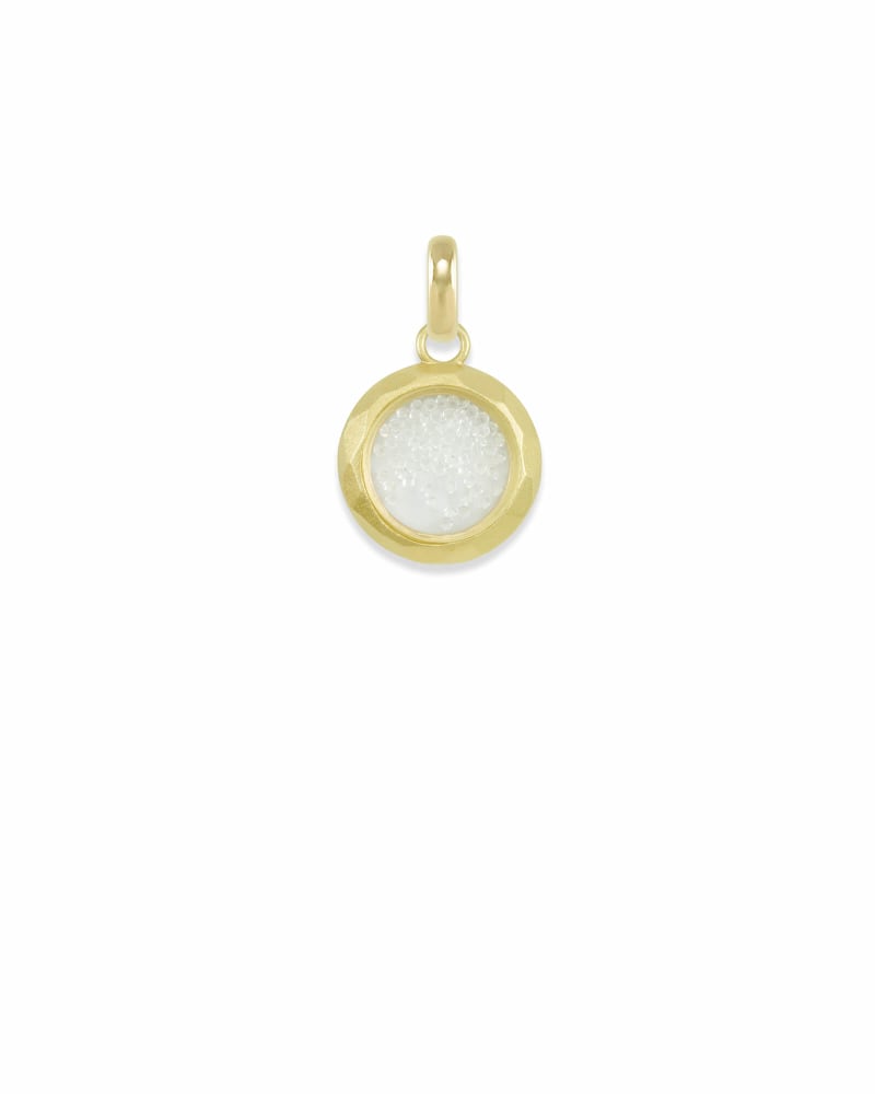 Floating Crystals Charm in Gold image number 2